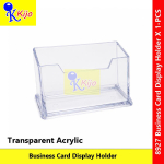 Transparent Acrylic Business Card Holder Desktop Name Card Display Stand Office Organizer #8927 #名片展示 #NameCardDisplay