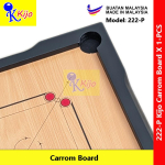 Kijo 222-P Premier A Standard Size Carrom Board Classic Wood #Kijo #222-P #CarromBoard