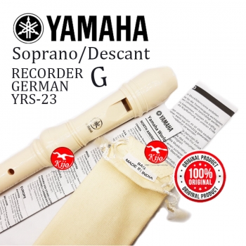 Yamaha Recorder YRS-23 100% Original Genuine By Yamaha 9282