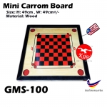 Mini 2in1 Carrom Board / Papan Carrom Board Karambol GMS-100