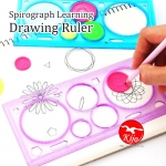 Spirograph Learning Drawing Ruler / Pembaris Bunga Graph 8839