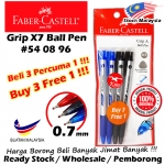 Faber-Castell Grip X Ball Pen Buy3Free1 Value Pack