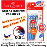 Faber-Castell Grip X Ball Pen Buy3Free1 Value Pack