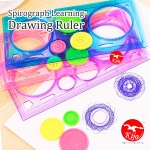 Spirograph Learning Drawing Ruler / Pembaris Bunga Graph 8839