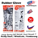Elephant Black Heavy Duty Industry Rubber Glove 9028