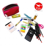 Kijo Big Large Storage Cloth Pencil Bag #1864