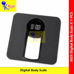 Digital Bathroom Scale USB-C Rechargeable Weight Scale 150kg Capacity LCD Display Slim Body Scale Home Health Monitor #3025