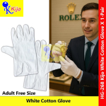 White Cotton Glove Colth Sarung Tangan Putih 纯棉白手套 #HG-268 #268