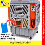 Industrial Evaporative Air Cooler 90L Portable Air Cooling Fan 12000-18000m³/h Warehouse Factory Workshop Cooling #1833