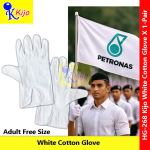 White Cotton Glove Colth Sarung Tangan Putih 纯棉白手套 #HG-268 #268