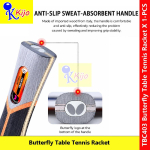 Butterfly TBC401 TBC402 TBC403 Table Tennis Racket Shakehand Ping Pong Paddle with Cover #Butterfly #CompleteRacket Butterfly TBC401 TBC402 TBC403 Table Tennis Racket Shakehand Ping Pong Paddle with Cover #Butterfly #CompleteRacket