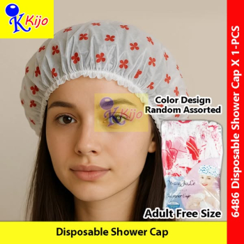 6486 Disposable Shower Cap Plastic Shower Cap