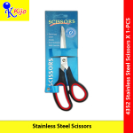 8inch± 20cm± Scissors Stainless Steel Heavy Tijeras Office School Gunting #Scissors #8inch± #Black #200mm± #4352