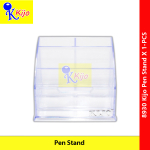 Acrylic Desk Organizer Name Card + Pen Stand / Transparent Acrylic Pen Stand / Multi Purpose Pen Stand #8930 #FQ569 #透明办公室笔筒