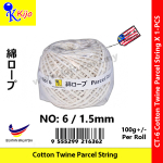 Cotton Twine Parcel String Tali Pos Tali Parcel String