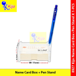 8927 KIJO Name Card Rack With Pen hole 8927 KIJO Name Card Rack With Pen hole