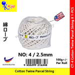 Cotton Twine Parcel String Tali Pos Tali Parcel String
