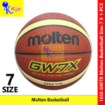 Molten Basketball GW7X Bola Keranjang Molten Official Size:7 100% Genuine #1650 #GW7X #Molten #FIBA #比赛专用篮球 #Basketball