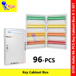 JIELISI 8705 96 Keys Metal Key Cabinet Box with Lock Heavy Duty Wall Mount Key Storage Cabinet Office Hotel JIELISI 8705 96 Keys Metal Key Cabinet Box with Lock Heavy Duty Wall Mount Key Storage Cabinet Office Hotel