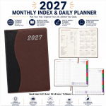 2027 Year Diary Book Buku Diari Month Index 14.5x21.5cm± #8496 #Kijo #2027Year #DiaryBook #日记本 #日记簿 2027 Year Diary Book Buku Diari Month Index 14.5x21.5cm± #8496 #Kijo #2027Year #DiaryBook #日记本 #日记簿
