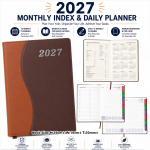 2027 Year Diary Book Buku Diari Month Index 19.5x26cm± #8497 #Kijo #2027Year #DiaryBook 2027 Year Diary Book Buku Diari Month Index 19.5x26cm± #8497 #Kijo #2027Year #DiaryBook