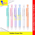 Rubber Eraser Pen 3.8mm Push Type Erasable Eraser Precise Detail Erasing Soft Flexible Eraser Pen #Pemadam #8026 #笔胶擦