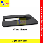 Digital Bathroom Scale USB-C Rechargeable Weight Scale 150kg Capacity LCD Display Slim Body Scale Home Health Monitor #3025