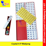 CROWN Crystal Gold 4-Players Mahjong Set #2049 #皇冠水晶四人麻将 CROWN Crystal Gold 4-Players Mahjong Set #2049 #皇冠水晶四人麻将