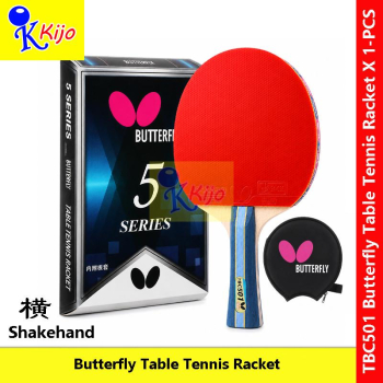 Butterfly TBC501 / TBC502 Table Tennis Racket Shakehand Ping Pong Paddle with Cover #Butterfly #CompleteRacket #501 #502