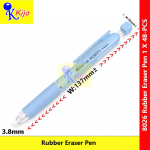 Rubber Eraser Pen 3.8mm Push Type Erasable Eraser Precise Detail Erasing Soft Flexible Eraser Pen #Pemadam #8026 #笔胶擦