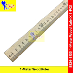 1Meter Wood Ruler Pembaris Kayu 1Yard 1meter #8826 #8733 #PembarisPanjang #WoodRuler #木尺