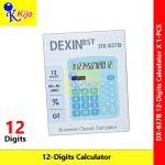 DEXIN 12-Digits Blue Calculator DX--837B #计算机 #Kalkulator #DEXIN #DX-837B #OfficeCalculator DEXIN 12-Digits Blue Calculator DX--837B #计算机 #Kalkulator #DEXIN #DX-837B #OfficeCalculator
