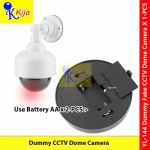 【Fake】 Dummy CCTV Dome Shape Camera with Red Flashing Light #CCTV #FakeCamera #DummyCamera #YL-144 #仿真摄像头 #警惕假摄像头
