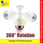 【Fake】 Dummy CCTV Dome Shape Camera with Red Flashing Light #CCTV #FakeCamera #DummyCamera #YL-144 #仿真摄像头 #警惕假摄像头