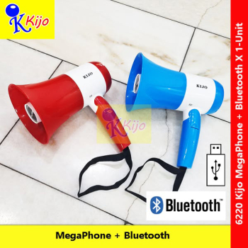Megaphone + Bluetooth + SD Card + USB Function Loudhailer #6220 #kijo #Siren #megaphone #Loudhailer #扬声器 #扩音器