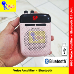 Kijo Multi Function Voice Amplifier Bluetooth SD Card USB Teach Microphone #6060 #VoiceAmplifier #Promoter #Shopping