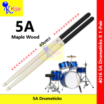 5A Drumsticks with Rubber Maple Wooden Drum Stick Music Band Standard Stick Drum #Drumsticks #5A #鼓棒 #StickDrum #4016 5A Drumsticks with Rubber Maple Wooden Drum Stick Music Band Standard Stick Drum #Drumsticks #5A #鼓棒 #StickDrum #4016