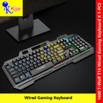 T-WOLF T-16 Backlit Wired USB Gaming Keyboard #Gaming #Keyboard #Light #1600 #T-16 #T-WOLF #有线键盘 #游戏键盘 #游戏背光键盘