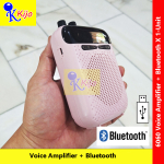 Kijo Multi Function Voice Amplifier Bluetooth SD Card USB Teach Microphone #6060 #VoiceAmplifier #Promoter #Shopping