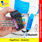 Megaphone + Bluetooth + SD Card + USB Function Loudhailer #6220 #kijo #Siren #megaphone #Loudhailer #扬声器 #扩音器