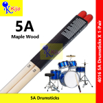 5A Drumsticks with Rubber Maple Wooden Drum Stick Music Band Standard Stick Drum #Drumsticks #5A #鼓棒 #StickDrum #4016 5A Drumsticks with Rubber Maple Wooden Drum Stick Music Band Standard Stick Drum #Drumsticks #5A #鼓棒 #StickDrum #4016