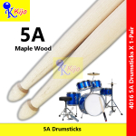 5A Drumsticks with Rubber Maple Wooden Drum Stick Music Band Standard Stick Drum #Drumsticks #5A #鼓棒 #StickDrum #4016 5A Drumsticks with Rubber Maple Wooden Drum Stick Music Band Standard Stick Drum #Drumsticks #5A #鼓棒 #StickDrum #4016