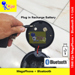Handheld MultiFunction Power Megaphone Rechargeable Battery Hailer Pembesar Suara Voice Amplifier Speaker #1868