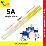 5A Drumsticks with Rubber Maple Wooden Drum Stick Music Band Standard Stick Drum #Drumsticks #5A #鼓棒 #StickDrum #4016 5A Drumsticks with Rubber Maple Wooden Drum Stick Music Band Standard Stick Drum #Drumsticks #5A #鼓棒 #StickDrum #4016