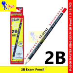 Master King Exam 2B Pencil 1 X 12-PCS #P-3300 #3300 #2B #Pencil