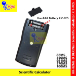 DEXIN BST 82MS 570MS Scientific Calculator Kalkulator Saintifik KK-82MS-D #Scientific #Calculator #570MS #DEXIN