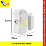 【Alarm】 Door and Window alarm wireless Alaram Pintu Tingkap #58400 #Electraline #YL-322B #门窗口警报器