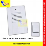 Wireless Door Bell 38-Music Loceng Pintu Tanpa Wayar #YL-815WL #DBW-01 #DoorBell #Wireless #无线门铃 Wireless Door Bell 38-Music Loceng Pintu Tanpa Wayar #YL-815WL #DBW-01 #DoorBell #Wireless #无线门铃