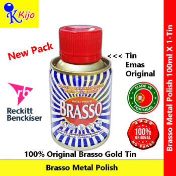 Brasso Metal Polish 100ml X 1-PCS #Brasso #MetalPolish #9552