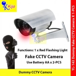 【Fake】 Dummy CCTV Camera with Red Flashing Light #CCTV #FakeCamera #DummyCamera #YL-143 #仿真摄像头 #警惕假摄像头 #CCTVPalsu